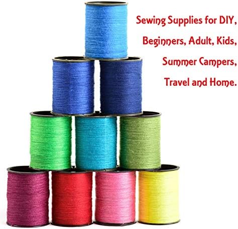 LE PAON Travel Sewing kit with 20 spools Sewing Thread,and Sewing Tool kit