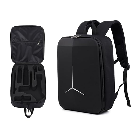 GetZget Carrying case Bag For Dji Ronin Rs 3 Dslr gimbal and accessories Travel Protection Hard Premium Backpack with Safty Belt EVA Foam inside