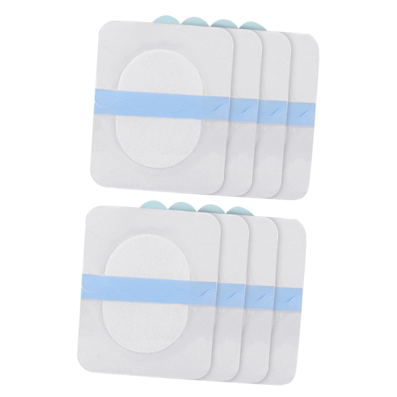 Baluue 2sets Underarm Sweat Stickers Gloves Pu Absorbent Cotton Underarm Sweat Antiperspirant Sticker Women Underarm Sweat Stickers Release Paper 8sheets*2