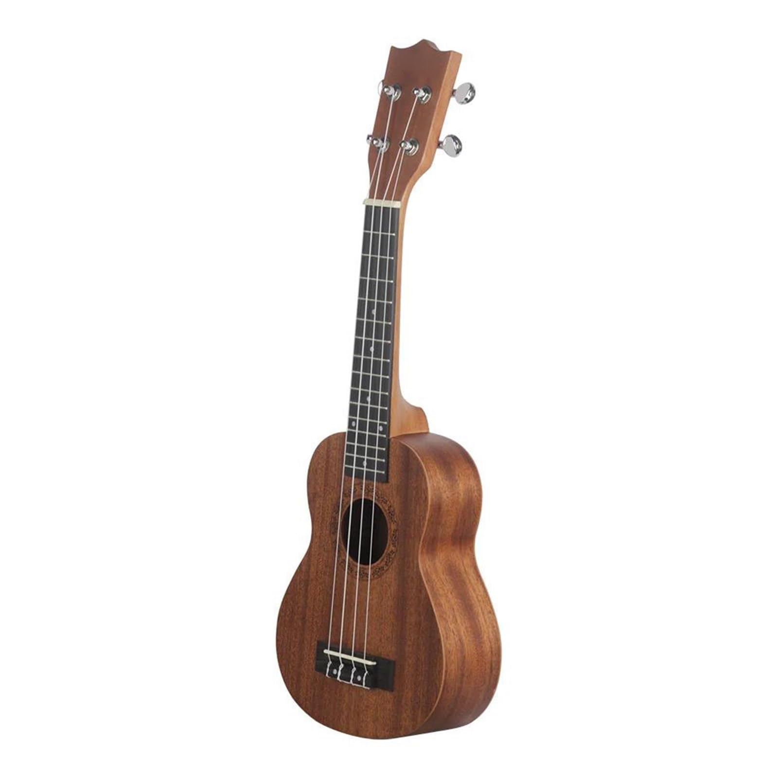Profi Ukulele 21-Zoll-Ukulele-Minigitarre Viersaitiges Walnussholz-Zupfinstrument Geeignet Für Anfänger Und Profis