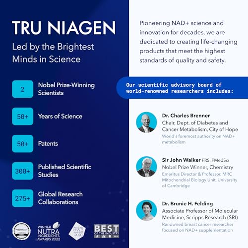 Tru Niagen 30-300MG-PARENT Patented Nad+ Supplement For Anti Aging And Cell Regeneration thumb #5