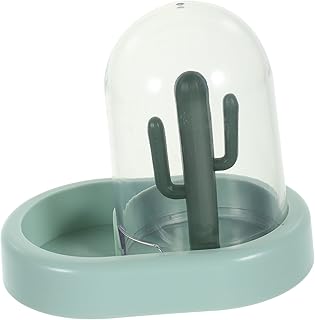 NUSITOU Alimentador De Hamster Alimentador Para Animais De Estimação Alimentador Automático Para Banho De Hamster Areia Abs Alimentador Automático Para Animais De Estimação Dispensador De