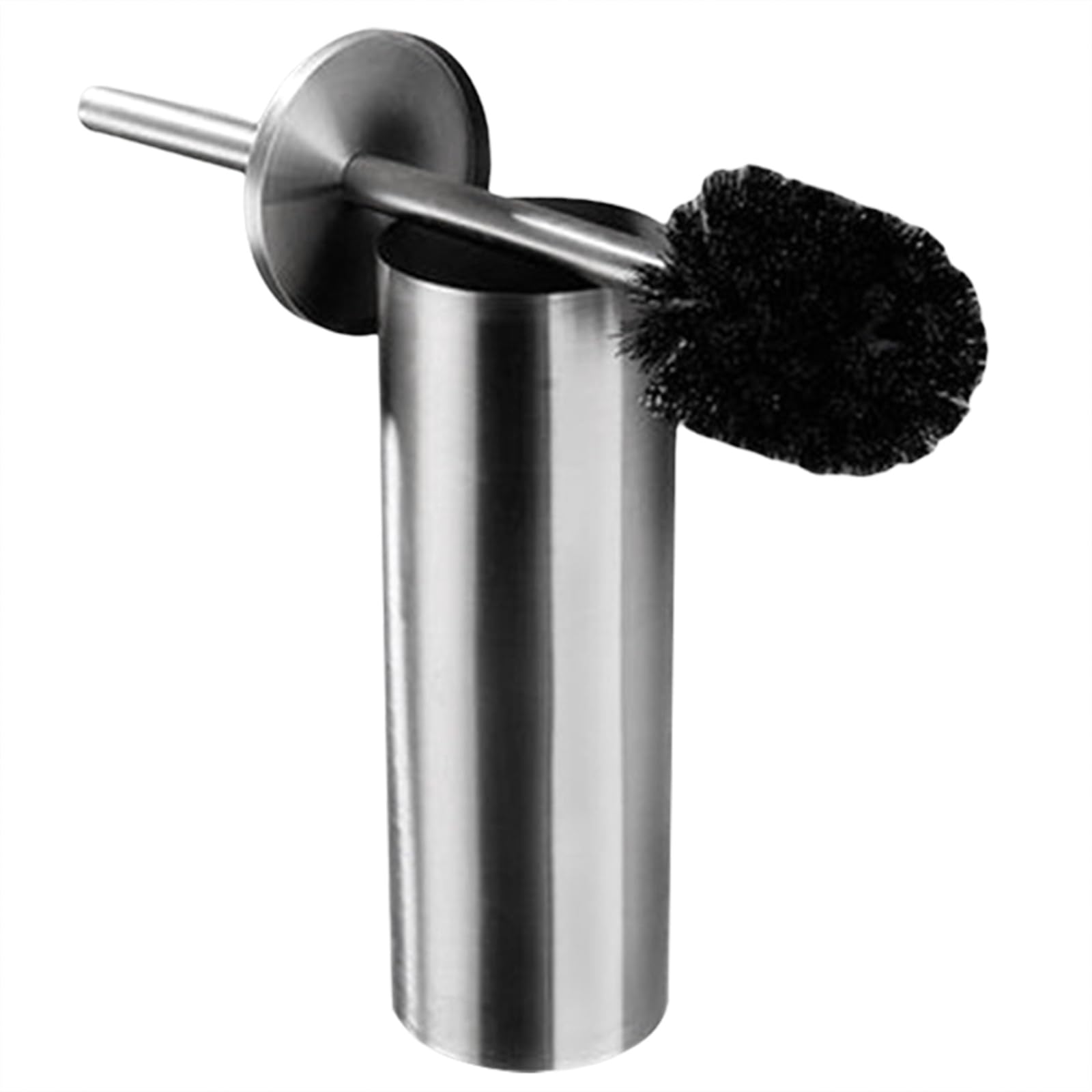 Service Badezimmerbürste aus Silikon, ergonomisches Design, einfach zu verwendende Toilettenbürste aus Stahl für einfaches Toilettenwaschen