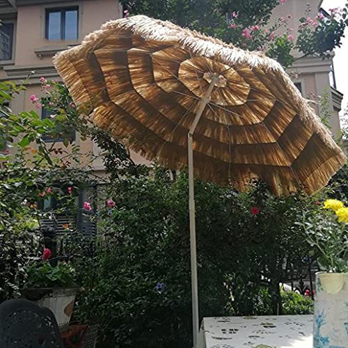Parasol paille inclinable CLSDRZC contre la chaleur du soleil - 2