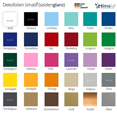 Pellicola lucida per mobili e bricolage, di alta