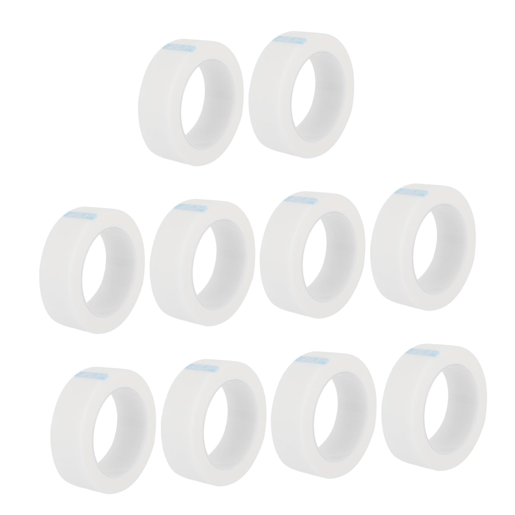 Beatifufu 4sets Eyelash Extension Adhesive Tape Double Sided Eyelid Tape Lash Compatible Easy to Tear Suitable for Makeup Salons 10pcs*4