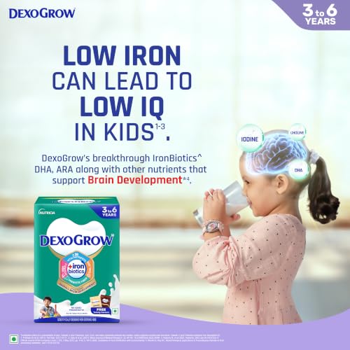 Image of Nutritious Milk Drink for Children 3-6 Years|Two Yummy Flavours Inside -Vanilla & Chocolate|Supports Growth, Brain Development|NO added preservatives | 400g BIB