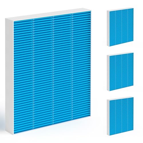 Leemone 4-Pack 6000S Humidifier Wick Filter Replacement for LEVOIT Superior 6000S Smart Evaporative Humidifier, Effectively Capture Large Particles and Minerals