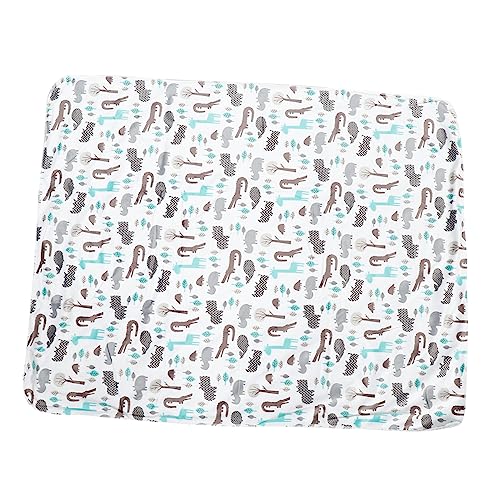 HOLIDYOYO para Recién Nacidos de Vellón para El Hogar para Niños Y Niñas Adorable de Felpa Coral Suave Y Cálida con Estampado de Animales