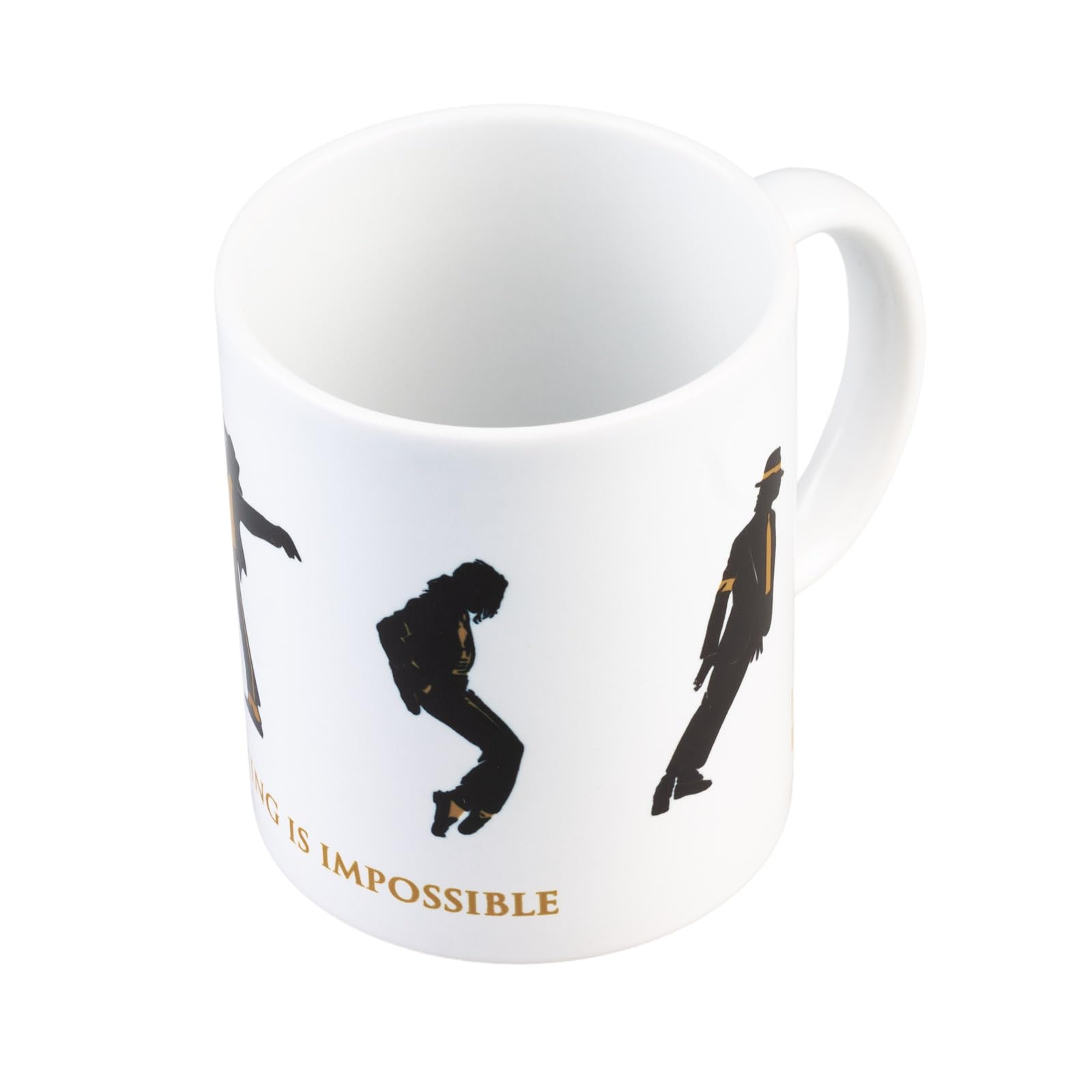 Grupo Erik Ceramic Mug - Michael Jackson Merchandise | 12.3 oz - 350 ml Coffee Mug Tea, Cool Mugs and Cups | Michael Jackson Gifts Under 15 Pounds, Music Gifts
