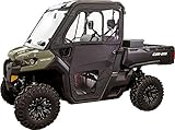 Seizmik UTV Framed Door Kit Compatible with Can Am Defender (HD9, HD10, MAX, PRO) 2016-2023 UTV Models | Cab Enclosure