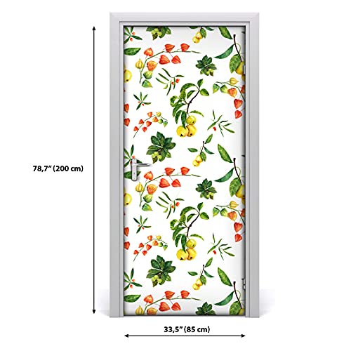 Sticker auto-adhésif Magic-Stick pour masquer les défauts d'une porte 77x200
