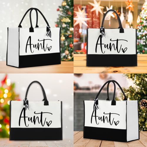 Aunt-Gifts-Aunt-Mothers-Day-Birthday-Gifts-Aunt-Gift-for-Christmas-Grateful-Appreciation-Thank-You-Gifts-for-Aunt-Aunt-Tote-for-Hospital-Shopping-Beach-Travel-Vacation Aunt Gifts Aunt Mothers Day Birthday Gifts Aunt Gift for Christmas Grateful Appreciation Thank You Gifts for Aunt Aunt Tote for Hospital Shopping Beach Travel Vacation