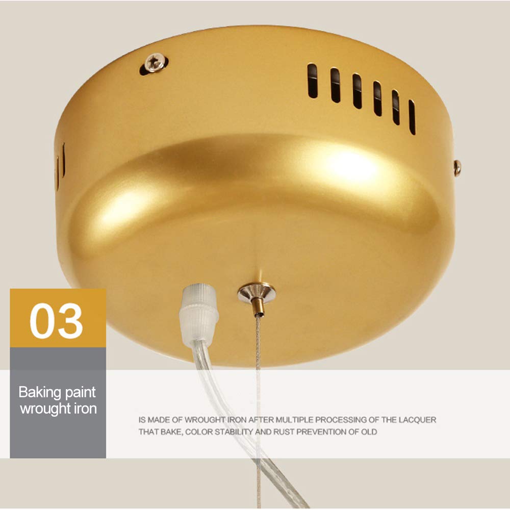 Lampadario LED A Sfere Di Vetro 36 Luci – Sputnik Moderno Nero Con Luce Calda – Telecomando Incluso - 3