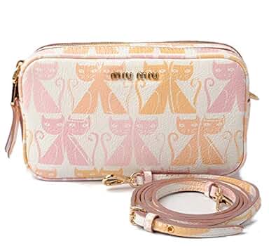 MIUMIUネコプリント♪ミニポシェット♪ マドラスレザー 黒 Amazon | [ミュウミュウ] ショルダーバッグ/クラッチバッグ