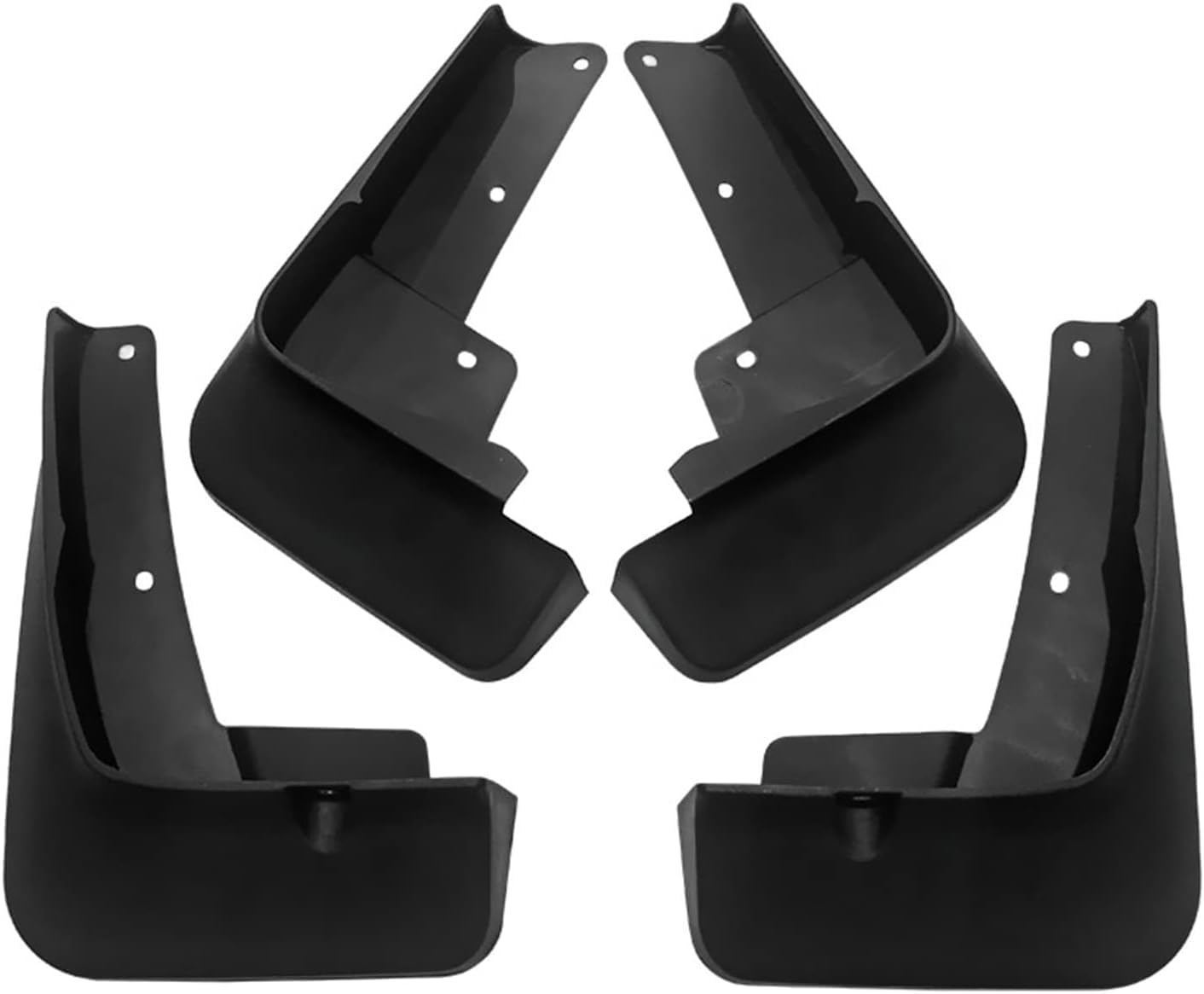 Liufangfc Normal 4Pcs Heavy Duty Rubber Mud Flaps For Mitsubishi Outlander 2021
