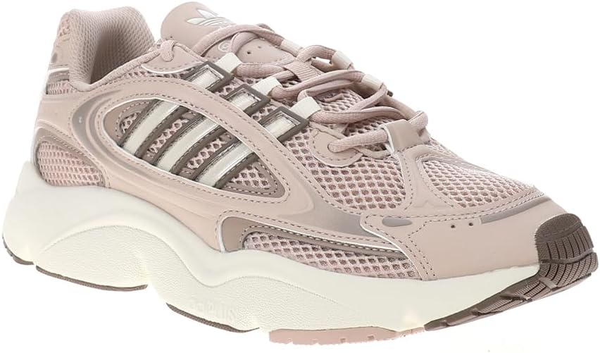 adidas Womens Ozmillen Lace Up Sneakers Shoes Casual - White - Size 9 M