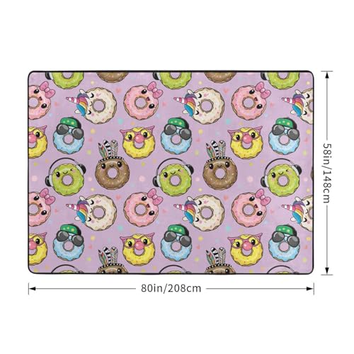 Tapis intérieur doux lavable grand format pour salon moderne