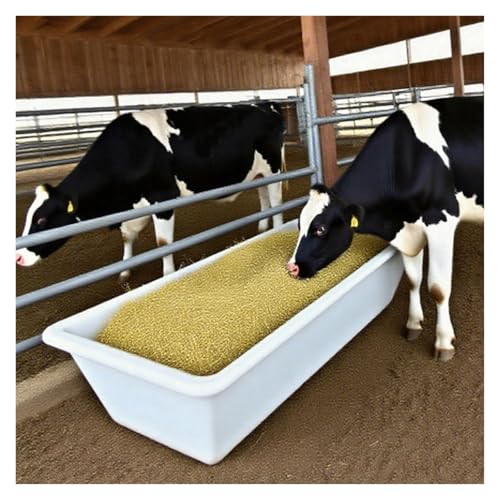 AMUFJJ futtertrog/viehfuttertrog 54 L 81 L Großer Futtertrog Für Geflügel, 100–150 cm Lang, Futtertrog Für Rinder/Ziegen/Schafe/Pferde/Kälber, Tierbedarf(L 39 2/5in (100cm)) AMUFJJ futtertrog/viehfuttertrog 54 L 81 L Großer Futtertrog Für Geflügel, 100–150 cm Lang, Futtertrog Für Rinder/Ziegen/Schafe/Pferde/Kälber, Tierbedarf(L 39 2/5in (100cm))