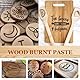 WAWJ® Holzbrennpaste, Wood Burning Gel,Easy to Apply Wood Craft Burn Paste,DIY Pyrography Accessories for DIY Wood Painting,Perfect for Beginners Handmade Meaningful Gifts