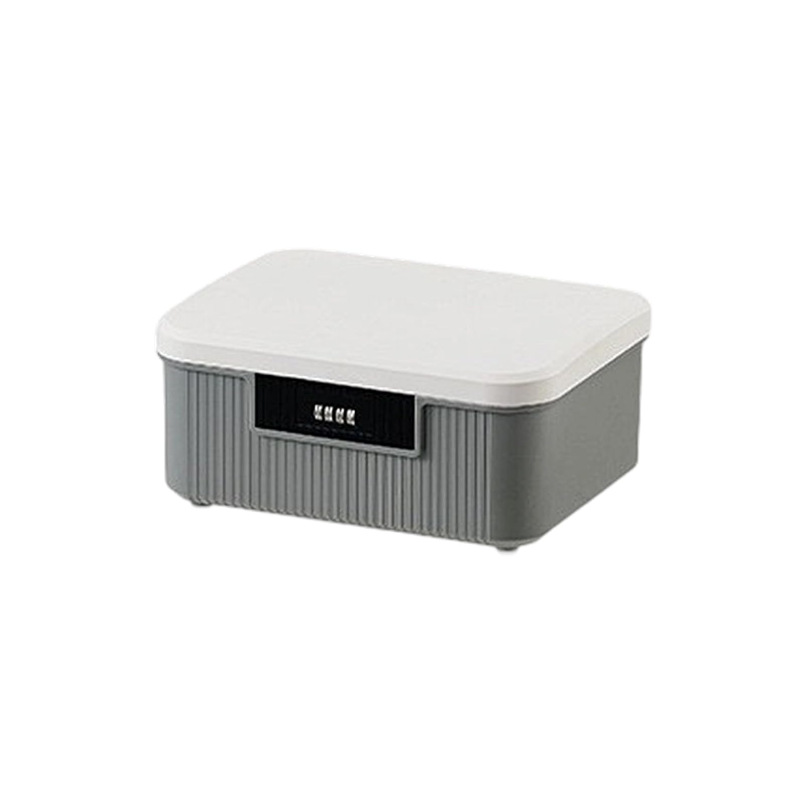 Buxuaaaa Lockable Password Storage Container 9L Capacity ABS Construction Secure File Box for Confidential Documents ABS Lockable Storage Container for Home