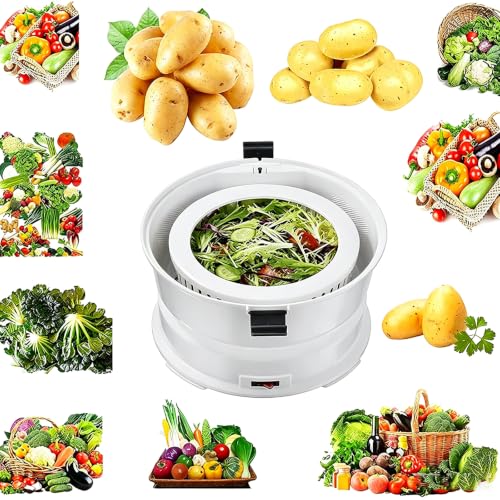 Pelador de papas eléctrico de acero inoxidable con capacidad de 1 kg para cocina 8
