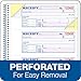 Adams SC1182PK Money Receipt Book,Spiral,2-Part,7-5/8-Inch x11-Inch,1000/PK,WE/CA