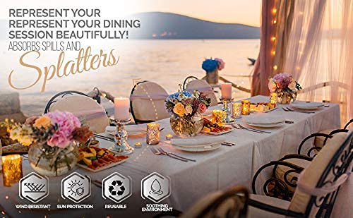 image for Canvas Drop Cloth Cotton Tarp Large Canvas Tarp for Art Supplies, Drop