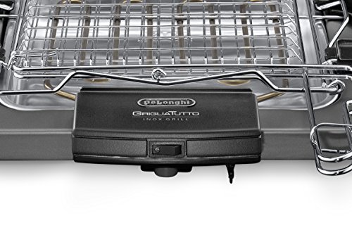 Barbecue électrique Delonghi BQ60.X compact avec double grille de cuisson - 4