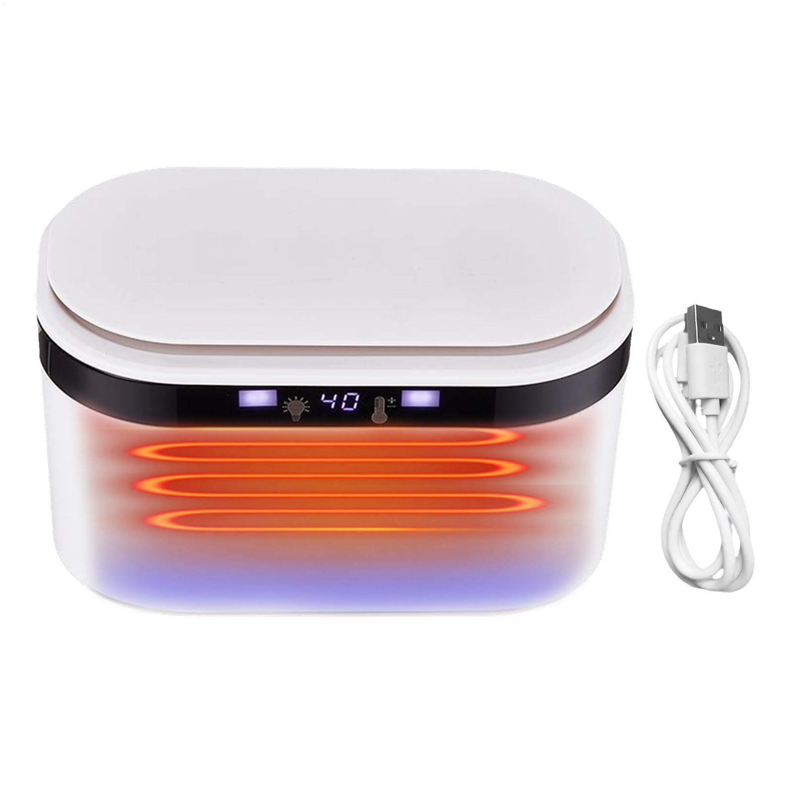 Portable Wipes Warmer | Compact Wipes Warmer | 10W Lightweight Wipes Warmer | Efficient Accessory | Soothing Wipes Warmer | Easy to Use Wipes Warmer