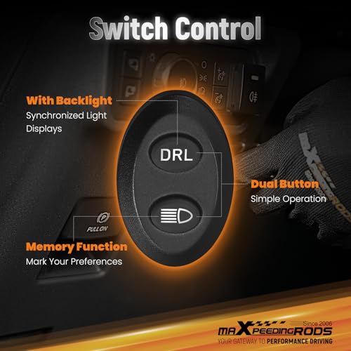 maXpeedingrods 5in 178W LED Off Road Lights w/Amber White DRL Side Shooter by maXpeedingrods - Used condition - Image 7