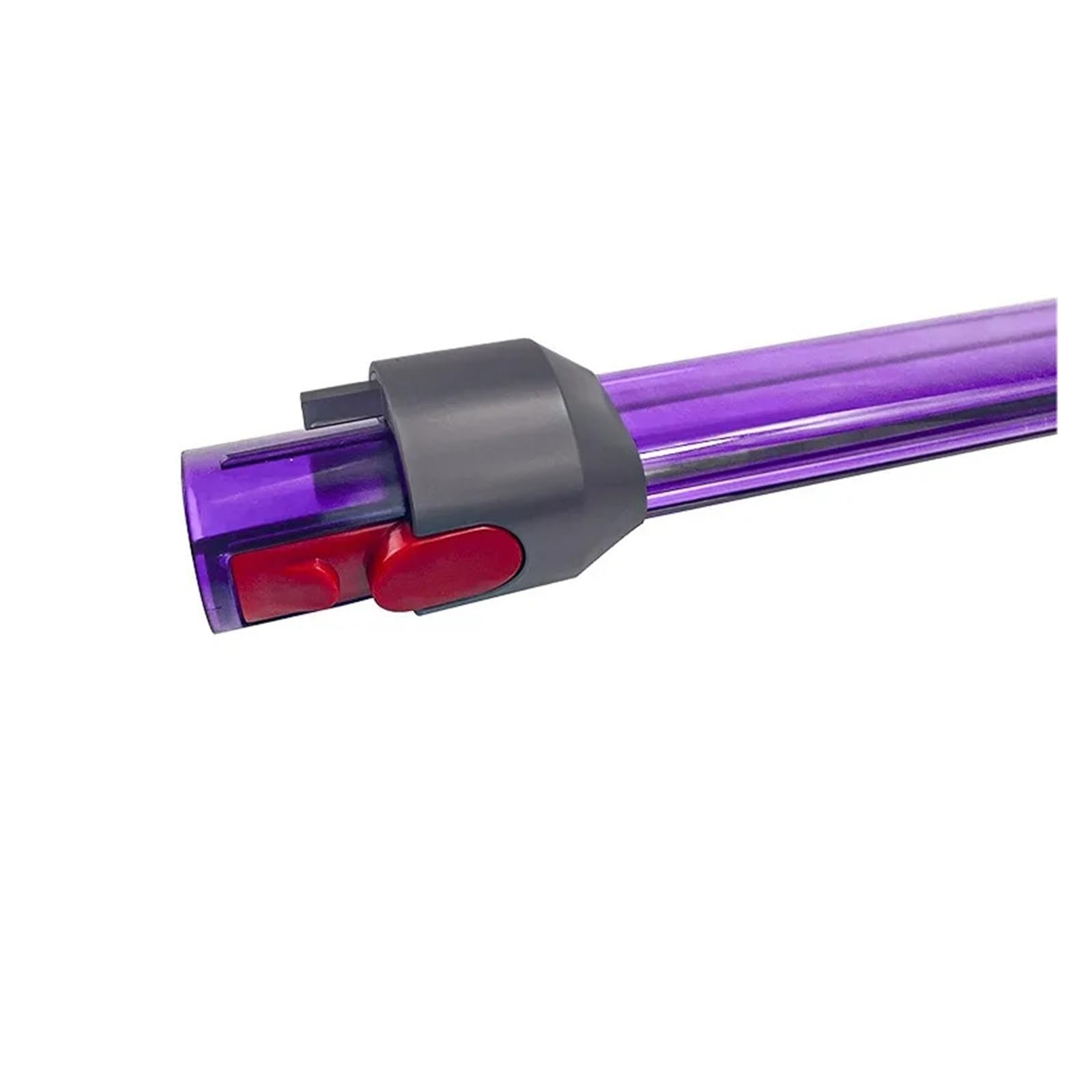 Iluminación de aspiradora plana con abertura de succión LED, ranura estrecha, cabezal de succión de boca plana larga, compatible con Dyson V7/V8/V10/V11/V15 (base añade adaptador de EE. UU.)