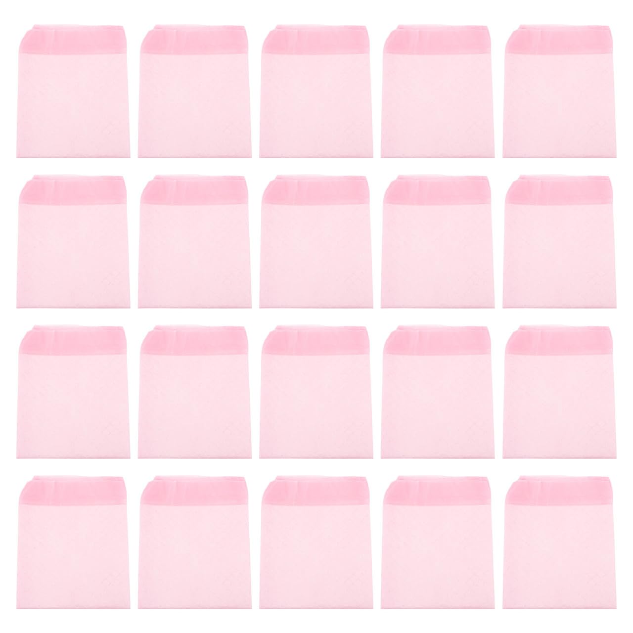 Tapis de Propreté pour Animaux Anti-Fuite 100 Pièces Rose