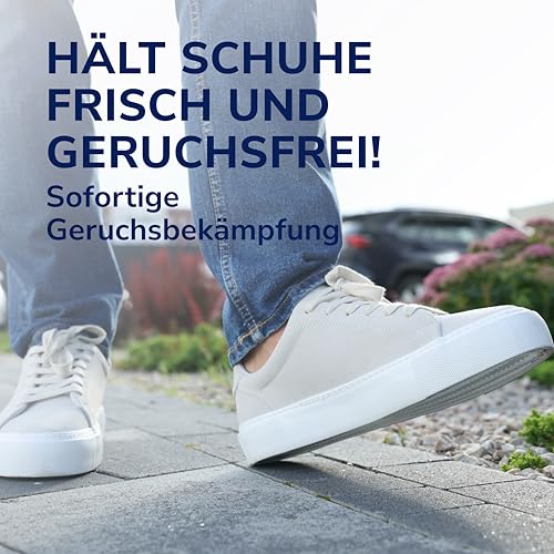 Dr. Scholl’s Schuh Deo Bälle Hält Schuhe, Fußballschuhe und Sporttaschen frisch, klinisch getestetes Schuh-Deo für Frische den Ganzen Tag, wiederverwendbar und langlebig, Geruchsentferner für Schuhe