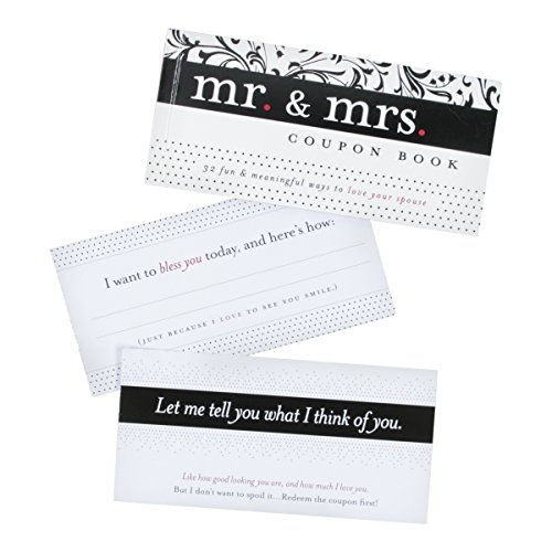 DaySpring - Mr. & Mrs. Coupon Book - 32 fun & meaningful ways to love your spouse (39240)