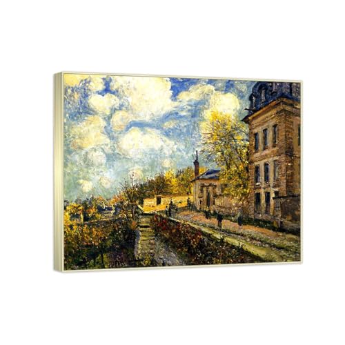 Reproduction d'art classiques Alfred Sisley Factory at Sevres avec finition haut de gamme