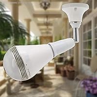 Vista 7 de Extensor de enchufe de luz E26/E27, adaptador de enchufe de bombilla de 5.5 pulgadas, flexible, ajustable, 180°, flexible, flexible, flexible