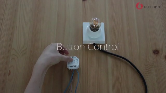 GLEDOPTO ZIGBEE Triac AC Dimmer 100-240V Adjustable Load Has LED, Ohmic