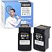 Produktbild myCartridge SUPRINT Wiederaufbereitete Patronen Kompatibel für Canon PG-512 CL-513 für Canon PIXMA IP2700 MP230 MP250 MP270 MP280 MP495 MX330 MX350 MX360 MX410 (Schwarz/Farbe)