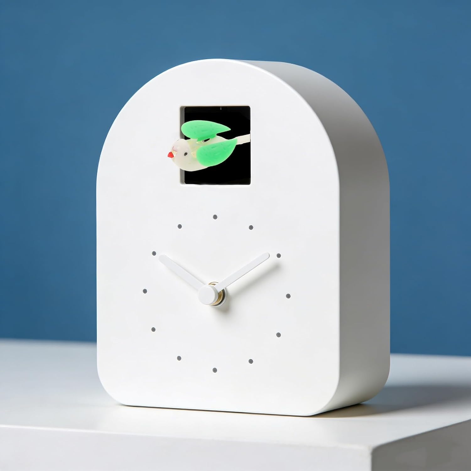 SECFOU 4pcs Retro Plastic Cuckoo Clock DIY Bird Replacement Part with Classic Cuckoo Sound and Easy Installation for Vintage Clock Restoration Projects
