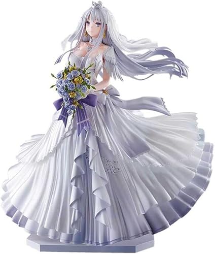 WOHN 1/7 Azur Lane Action Figures, 40Cm Enterprise (Mary Star) Limited Edition Anime Toy Statue, Action Figure Statue Anime Character Model Collectibles Ornaments Adult Toys