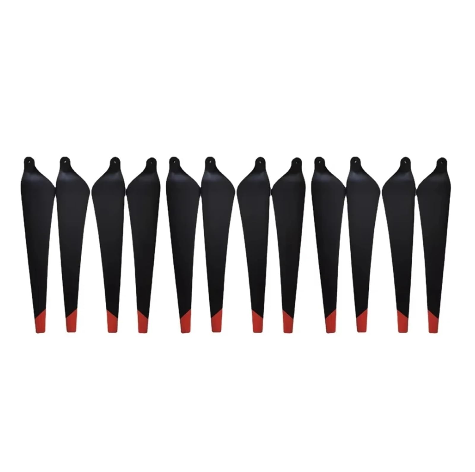 Juego de 12 hélices for dron agrícola T30, 3 pares en sentido horario y 3 pares en sentido antihorario.