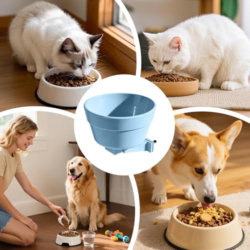 Recipiente de alimentación portátil y desmontable para jaula de mascotas 5