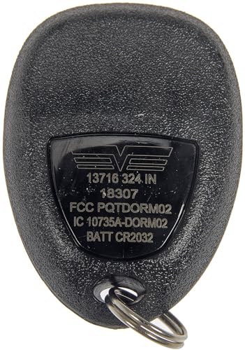 Boîtier Dorman 13716 Key Fob pour remplacer votre bip auto usé