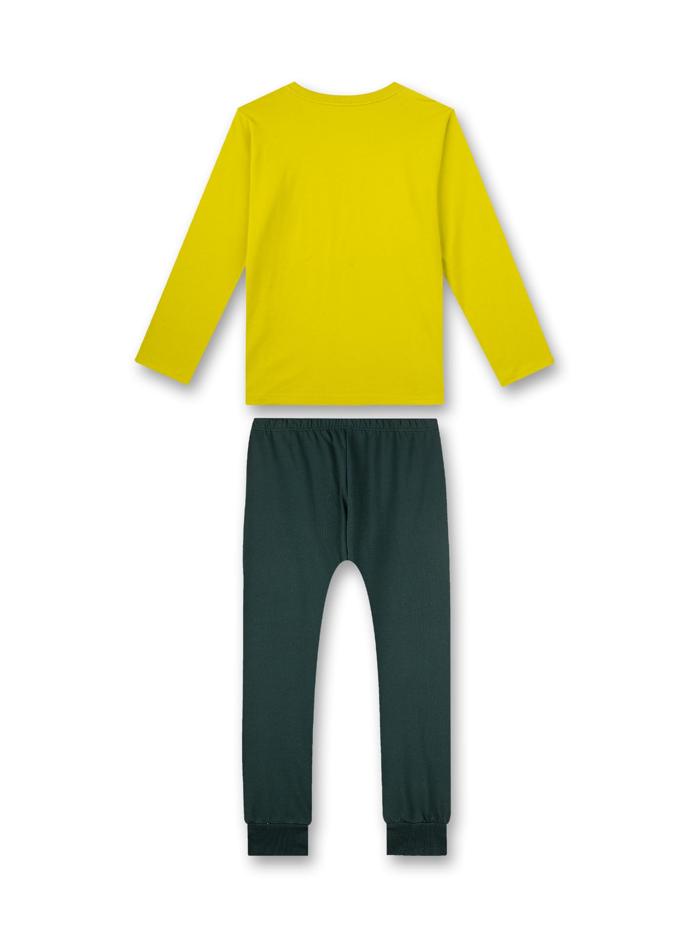 Sanetta Jungen-Schlafanzug gelb | Bequemer Schlafanzug für Jungen lang. | Pyjamaset Größe