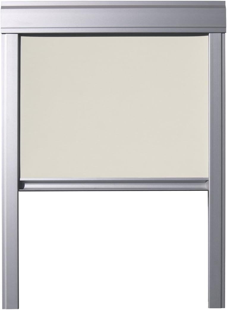 Roof Window Blackout Blind compatible with VELUX MK04, M04, Polyester 304, 1, Beige