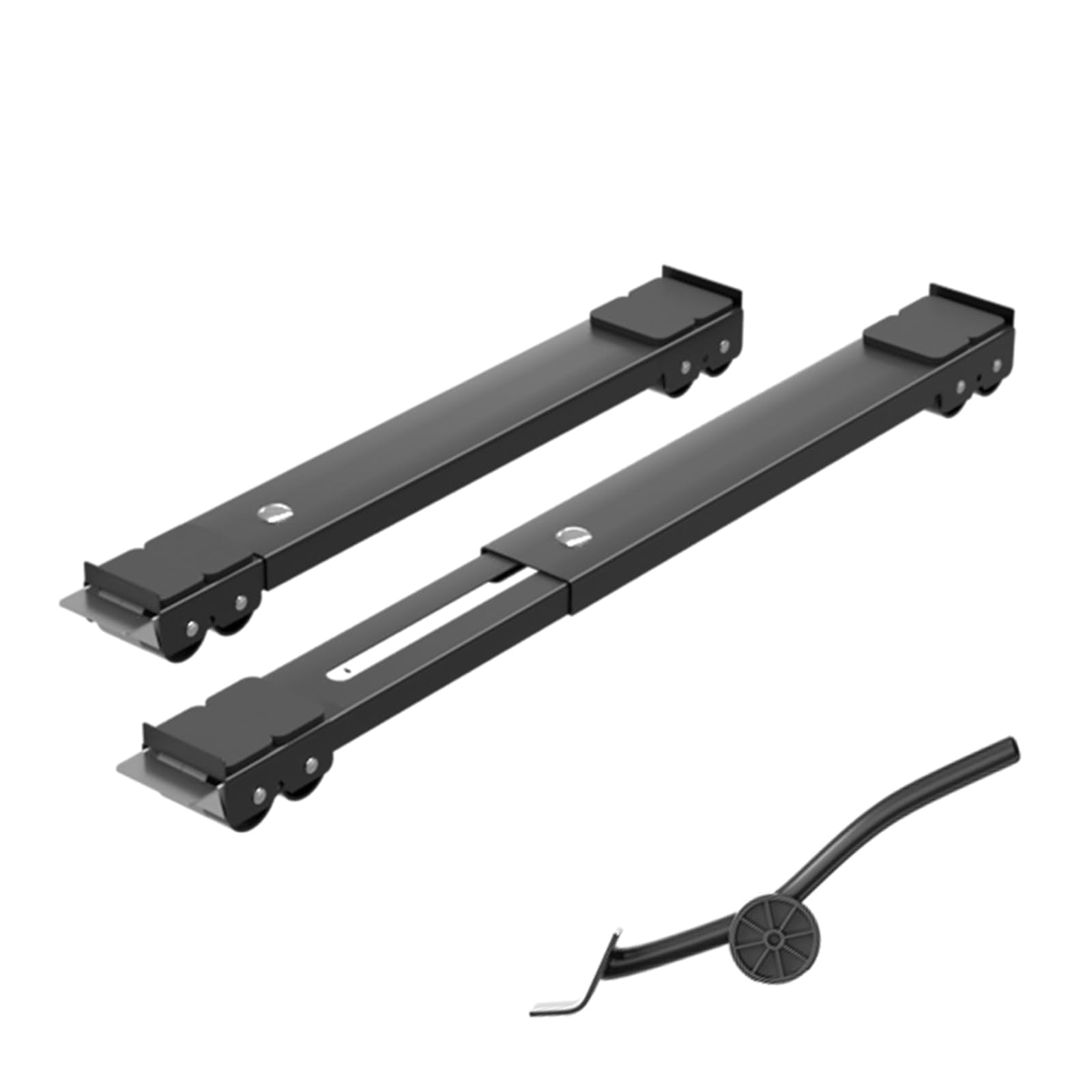2 soportes ajustables para lavadora, rodillos de repuesto resistentes para muebles, fácil de instalar
