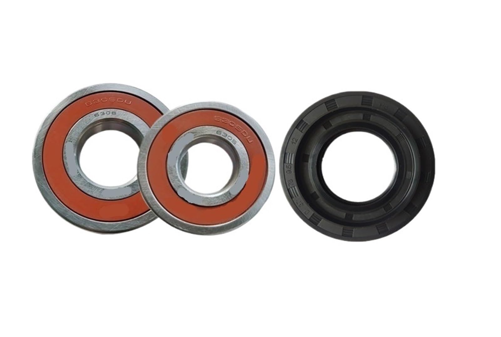 Rodamiento 6305.6306 sello de agua 37 76 9,5 12, compatible con lavadora de tambor LG