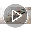 108” Modular Sectional Sofa, Cloud Sectional Couch with Deep Seat, Modern Modular L-Shape Sofa Couch with Chaise,Upholstered Couches for Living Room Bedroom (Beige, Left Facing Chaise)