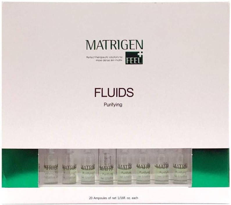 Matrigen Purifying Fluids - Anti Acne serum for Microneedling/dermapen/mesoroller - 20 x 2 ml KOREA
